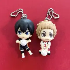 【未開封】でふぉフィグ！ ハイキュー!! 影山& 夜久