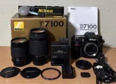 ❤️予備バッテリー付❤️ニコン D7100 超望遠 300mm ダブルズーム❤️ ❤️予備バッテリー付❤️ニコン D7100 超望遠 300mm レンズセット