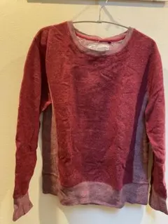 【GLOBAL WORK】 赤 スウェット Mサイズ