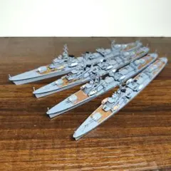 1/700 日本海軍 駆逐艦 島風・朝霜・夕雲・早波 4隻セット