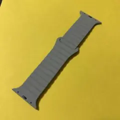 【新品未使用】Apple Watch用シリコンバンドスモーキーライトブルー＆黒