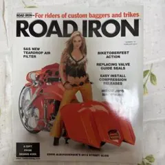 ROAD IRON NUMBER 16 2013年2月号 カスタムハーレー 洋書