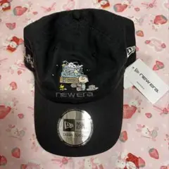 最終価格 新品タグ付 NEW ERA 阪急限定 スヌーピー キャップ ブラック