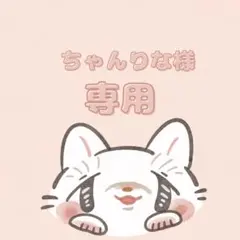 ちゃんりな様　専用ページ
