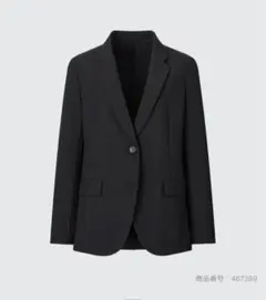 【新品】UNIQLO ユニクロ　感動ジャケット　ブラック　XL 大きいサイズ