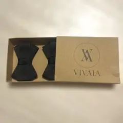 VIVAIA シューズクリップ リボン ブラック 新品未使用