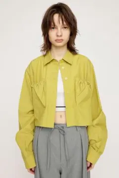 【SLY】GATHER POCKET CROPPED シャツのサムネイル