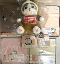 一番くじ　mofusand ラストワン　他6点　にゃんこたちのぽかぽか日和