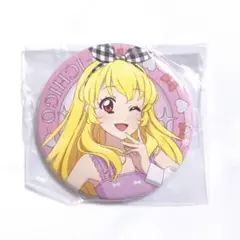 アイカツ Linkribbon 缶バッジ 星宮いちご Link ribbon