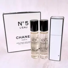sp☆残多☆シャネル N°5 ロー オードゥトワレット ミニ ツィスト＆スプレイ