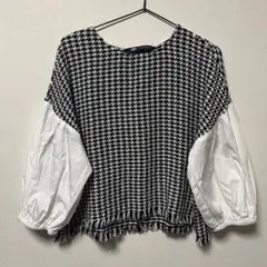 ツイード トップス