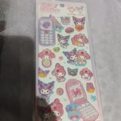 マイメロディ シールシート 携帯電話デザイン