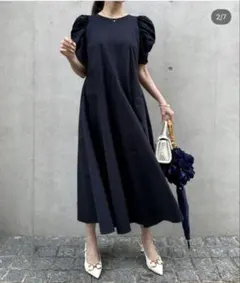 新品Ame nochi hare アメノチハレ パワーショルダー ワンピース M