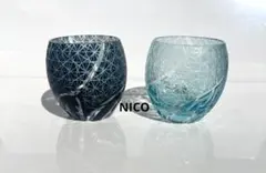 切子グラス　お猪口　ぐい呑み