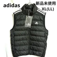 新品 XLサイズ アディダス エッセンシャルズ ダウンベスト 黒 ブラック
