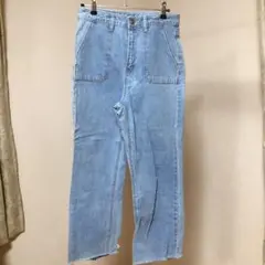 デニムパンツ　ダメージジーンズ　韓国