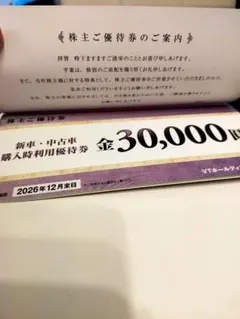 VTホールディングスの株主優待券