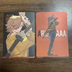 クレイジーラクーンチップス　ステッカー　ありさか