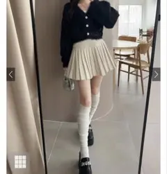 GRL ビジューボタンラメシャギーニットカーディガン[pm536]