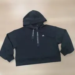 lovetoxic ブラック クロップドパーカー