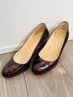 Christian Louboutin べっ甲柄 パンプス 36 - メルカリ