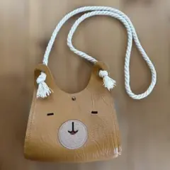 クマ顔デザイン ポシェット
