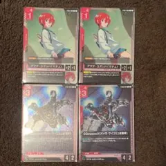 ガンダムカード　プロモ　ジークアクス　マチュ　2ずつ計4枚セット