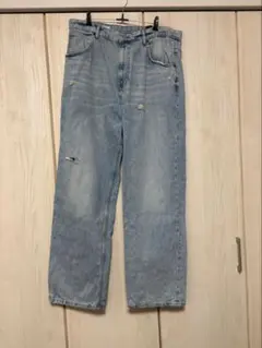 バギーフィットデニムパンツ