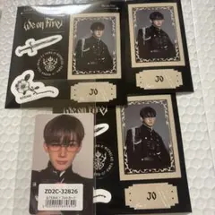 &TEAM &team JO シールとトレカ