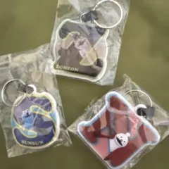 パペットスンスン　リフレクターキーリング