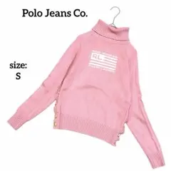 【希少】 ヴィンテージ ポロジーンズ ラルフローレン ニット タートルネック