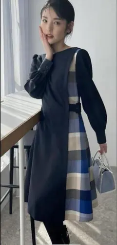 2025年最新】ブルーレーベルクレストブリッジ ロングワンピース