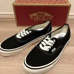 新品未使用 VANS 44DX（バンズアナハイムオーセンティック）廃盤品ブラック