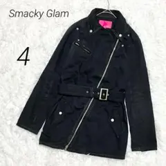 スマッキーグラム トレンチコート ライダース風ジャケット ダブル 綿100