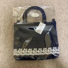 フェイラー 近沢レース ハイジ レース ネイビー 新品 未開封 バッグ