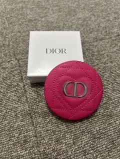 DIOR ディオール ノベルティ　コンパクトミラー マゼンタ