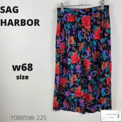 美品 SAG HARBOR サグハーバー ヴィンテージ スカート レトロ 花柄