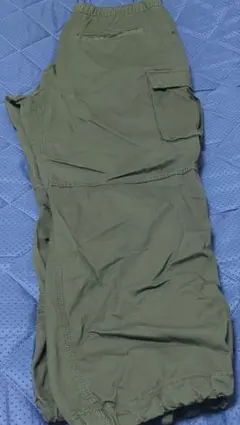 本*宇様 H&M　カーゴパンツ　 オリーブグリーン