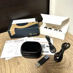Poly Voyager Free 60+ UC ワイヤレスイヤホン