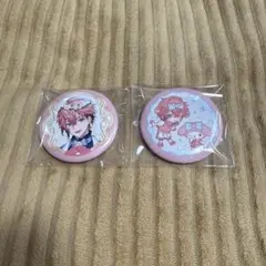 にじさんじ サンリオ 赤城ウェン 缶バッジ