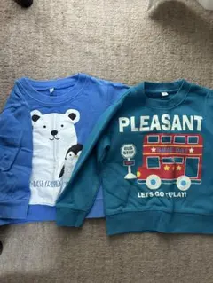 裏起毛トレーナー95cm