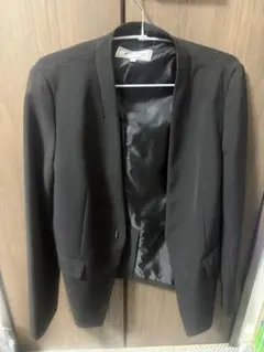 ROPÉ PICNIC ノーカラージャケット 40 ブラック