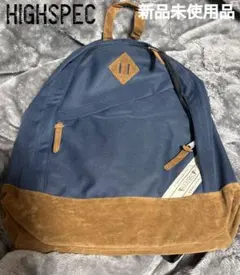 新品未使用品！HIGHSPEC マウンテンバックパック BLACK - メルカリ