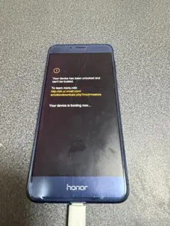 honor スマートフォン 本体 （ジャンク品）※機種名不明 初期化できない