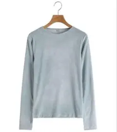 〈baserange〉Omo Longsleeve ベロアカットソー セール】BASERANGE/ベースレンジ OMO LONG SLEEVE TEE/オモ ロング