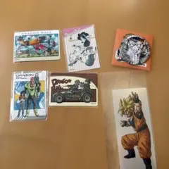ドラゴンボール　マグネットステッカーコレクション　缶バッジ　おまけ付き