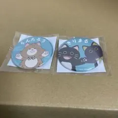 忍たま乱太郎 缶バッジ らんたろう きりまる 2個セット