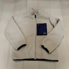 フリースジャケット クリーム色 140 LOGOS DAYS