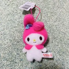 サンリオキャラクターズふわもこワッペンコレクションマスコット① マイメロディ
