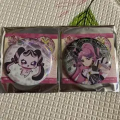 オーロラ缶バッジコレクション　メロロン　キッス　アイドルプリキュア　映画